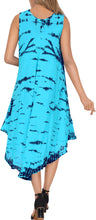 Load image into Gallery viewer, LA LEELA Women&#39;s Beach Dress Bikini Swimwear swimsuit Plus Cover up Jumpsuit Blu