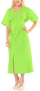 la-leela-bikini-swimwear-swimsuit-beach-cardigan-cover-ups-women-dresses-solid-Green_A997