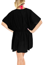Load image into Gallery viewer, LA LEELA Kimono Beach Women&#39;s  Swimwear Swimsuit Bikini Cover up Blouse 21_PV_Bl