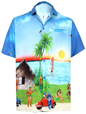 la-leela-shirt-casual-button-down-short-sleeve-beach-shirt-men-aloha-pocket-Shirt-Blue_W598