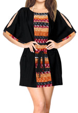 Load image into Gallery viewer, LA LEELA Kimono Beach Women&#39;s  Swimwear Swimsuit Bikini Cover up Blouse 21_PV_Bl