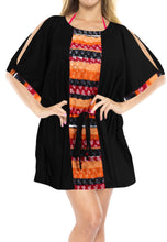 Load image into Gallery viewer, LA LEELA Kimono Beach Women&#39;s  Swimwear Swimsuit Bikini Cover up Blouse 21_PV_Bl