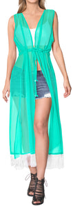 la-leela-kimono-kimono-cardigan-biikini-cover-up-jacket-loose-soft-fabric-loose-blouse-cover-up-Green_A814