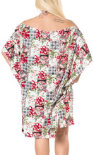 Load image into Gallery viewer, LA LEELA Kimono Beach Women&#39;s  Swimwear Swimsuit Bikini Cover up Blouse Red