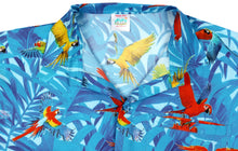 Load image into Gallery viewer, la-leela-shirt-casual-button-down-short-sleeve-beach-shirt-men-aloha-pocket-Shirt-Blue_W601