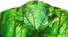 Load image into Gallery viewer, la-leela-shirt-casual-button-down-short-sleeve-beach-shirt-men-aloha-pocket-Shirt-Green_W599