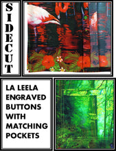 Load image into Gallery viewer, la-leela-shirt-casual-button-down-short-sleeve-beach-shirt-men-aloha-pocket-Shirt-Green_W599