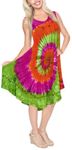 Load image into Gallery viewer, la-leela-rayon-tie-dye-tie-dye-cruise-caftan-long-women-pink-504-one-size-pink_a559