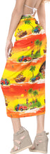 Load image into Gallery viewer, LA LEELA Women&#39;s Summer Stylish Printed Long Pareo Sarong Beachwear Wrap Skirt Bikini Cover up