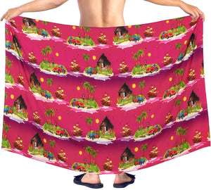 la-leela-mens-hawaiian-beach-wrap-sheer-sarong-swimming-bathing-suit-towel-beachwear-swim-pareo-cover-up-long-72x42--pink-908628