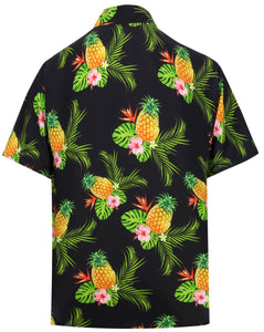 la-leela-shirt-casual-button-down-short-sleeve-beach-shirt-men-aloha-pocket-Shirt-Halloween Black_W608