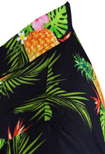 Load image into Gallery viewer, la-leela-shirt-casual-button-down-short-sleeve-beach-shirt-men-aloha-pocket-Shirt-Halloween Black_W608