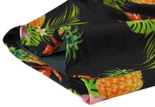 Load image into Gallery viewer, la-leela-shirt-casual-button-down-short-sleeve-beach-shirt-men-aloha-pocket-Shirt-Halloween Black_W608