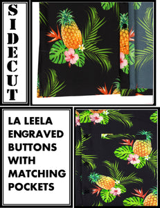 la-leela-shirt-casual-button-down-short-sleeve-beach-shirt-men-aloha-pocket-Shirt-Halloween Black_W608