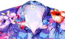 Load image into Gallery viewer, la-leela-shirt-casual-button-down-short-sleeve-beach-shirt-men-aloha-pocket-Blue_6027