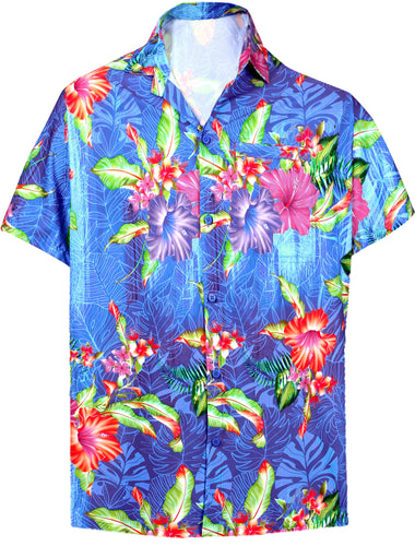 la-leela-shirt-casual-button-down-short-sleeve-beach-shirt-men-aloha-pocket-Shirt-Blue_W613