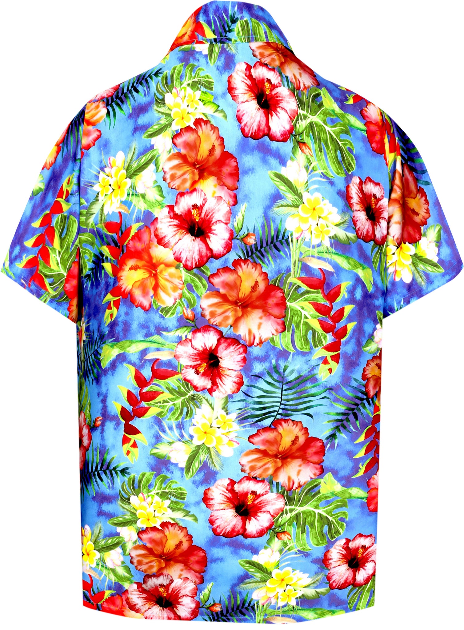 LA LEELA Shirt Casual Button Down Short Sleeve Beach Shirt Men Aloha ...