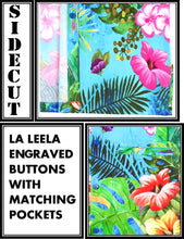 Load image into Gallery viewer, la-leela-shirt-casual-button-down-short-sleeve-beach-shirt-men-aloha-pocket-Shirt-Blue_6035