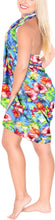 Load image into Gallery viewer, La Leela Women&#39;s Hawaiian Bikini Beach Wrap Sheer Sarong Swimming Bathing suit Beachwear Swim Dress Pareo Cover up Long 78&quot;X42&quot;  Blue 908980