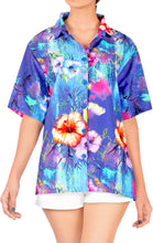 Load image into Gallery viewer, Women Hawaiian Shirt Beach Top Blouses Casual Aloha Holiday Tank Collar Boho