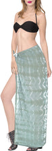 Load image into Gallery viewer, la-leela-women-swimsuit-sarong-wrap-swimwear-pareo-coverup-beach-skirt-78x42-grey_x525
