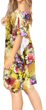 Load image into Gallery viewer, LA LEELA Bikini cover up plus size Women Swimsuit Multi_Y406 OSFM 8-20W [M- 2X]