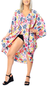 LA LEELA Women's Summer Boho Pants Hippie Clothes Yoga Outfits Pink_X711