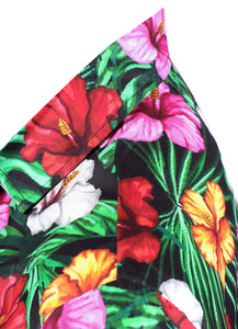 la-leela-shirt-casual-button-down-short-sleeve-beach-shirt-men-aloha-pocket-Shirt-Halloween Black_AA8