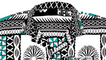 Load image into Gallery viewer, la-leela-shirt-casual-button-down-short-sleeve-beach-shirt-men-aloha-pocket-Shirt-Green_AA104