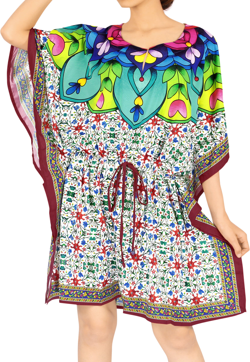 HAPPY BAY Women Beach Cover ups Bikini Swimwear HD 3D 14-20W Multicolor_X966