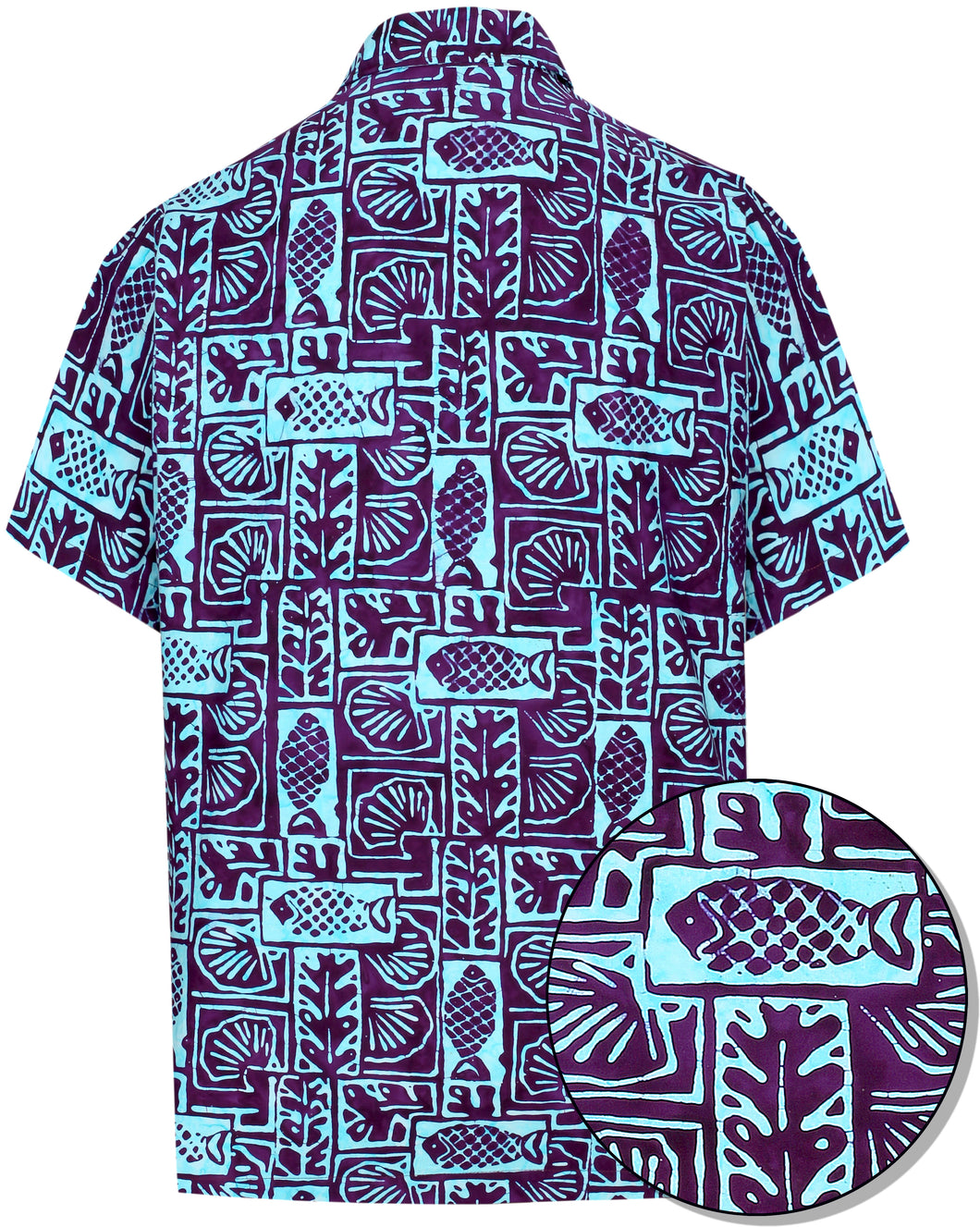 LA LEELA Men's Wear 100% cotton Hawaiian Printed Shirt Casual and Party wear