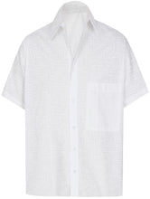Load image into Gallery viewer, la-leela-men-casual-wear-cotton-hand-printed-white-shirt-size-s-xxl