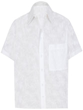Load image into Gallery viewer, la-leela-men-casual-wear-holiday-cotton-hand-print-white-aloha-shirt