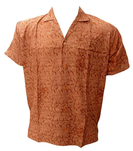 LA LEELA Shirt Casual Button Down Short Sleeve Beach Shirt Men Pocket Brasso 3