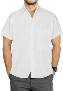 la-leela-men-casual-wear-cotton-hand-printed-white-hawaiian-shirt-size-s-xxl