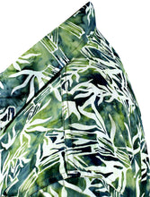 Load image into Gallery viewer, la-leela-men-casual-wear-cotton-palm-tree-printed-green-hawaiian-aloha-shirt-size-s-xxl