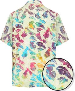 la-leela-men-casual-wear-cotton-hand-printed-off-white-multi-color-hawaiian-shirt-size-s-xxl