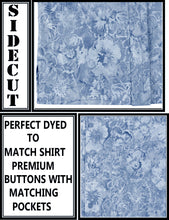 Load image into Gallery viewer, la-leela-men-casual-wear-cotton-hand-floral-printed-grey-hawaiian-shirt-size-s-xxl