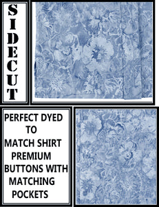 la-leela-men-casual-wear-cotton-hand-floral-printed-grey-hawaiian-shirt-size-s-xxl