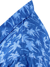 Load image into Gallery viewer, la-leela-men-casual-wear-cotton-palm-tree-hand-printed-royal-blue-hawaiian-shirt-size-s-xxl