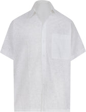 Load image into Gallery viewer, la-leela-men-casual-wear-holiday-summer-100-cotton-hand-printed-white-aloha-shirt