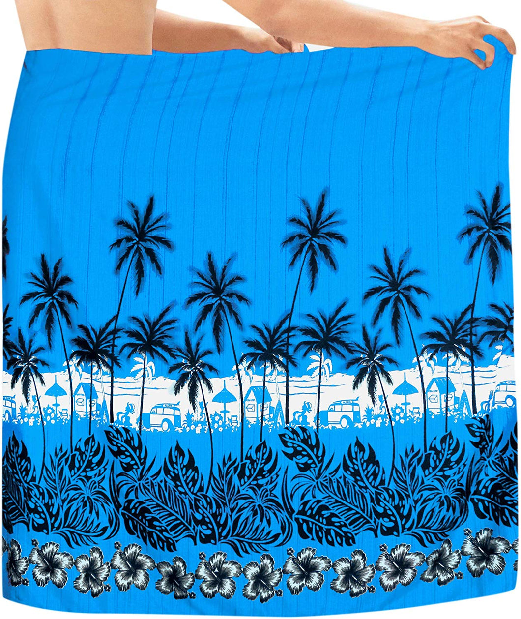 LA LEELA Swimsuit Swimwear Cover ups Beachwear Wrap Mens Sarong Bathing Suit Pareo Swim