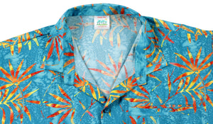 la-leela-shirt-casual-button-down-short-sleeve-beach-shirt-men-aloha-pocket-Shirt-Bright Blue_AA159