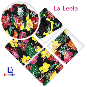 la-leela-shirt-casual-button-down-short-sleeve-beach-shirt-men-aloha-pocket-Shirt-Halloween Black_AA181