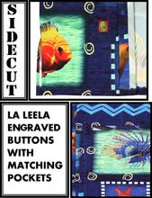 Load image into Gallery viewer, la-leela-shirt-casual-button-down-short-sleeve-beach-shirt-men-aloha-pocket-Blue_AA169