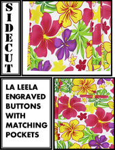 Load image into Gallery viewer, LA LEELA Men&#39;s Hawaiian Blossom Patio Short Sleeve Shirts Beach Button Down Aloha Tropical Shirts Pink_AA182