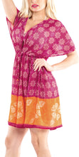 Load image into Gallery viewer, LA LEELA Swimsuit Cover ups Beach Kimono For Women Pink_Y449 OSFM 14-24W [L- 3X]