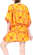 Load image into Gallery viewer, LA LEELA kimono cover ups for swimwear women Orange_Y317 OSFM 16-28W [XL- 4X]