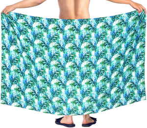 HAPPY BAY Men Pareo Swimsuit Beach Swimwear Wrap LAVA Sarong 78"X42" Olive Green Z237 911180