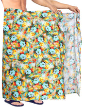 Load image into Gallery viewer, HAPPY BAY Men Bathing Suit Swimwear Beach Cover Up Resort 78&quot;X42&quot; Multicolor Z245 911181